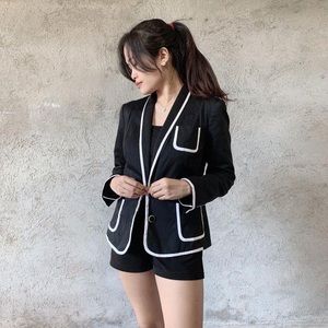 Express black blazer size 0